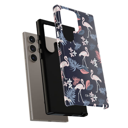 Flamingos Dance Playfully - Samsung Case