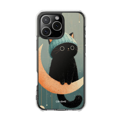 Cat Sits Dreaming iPhone Case - Impact