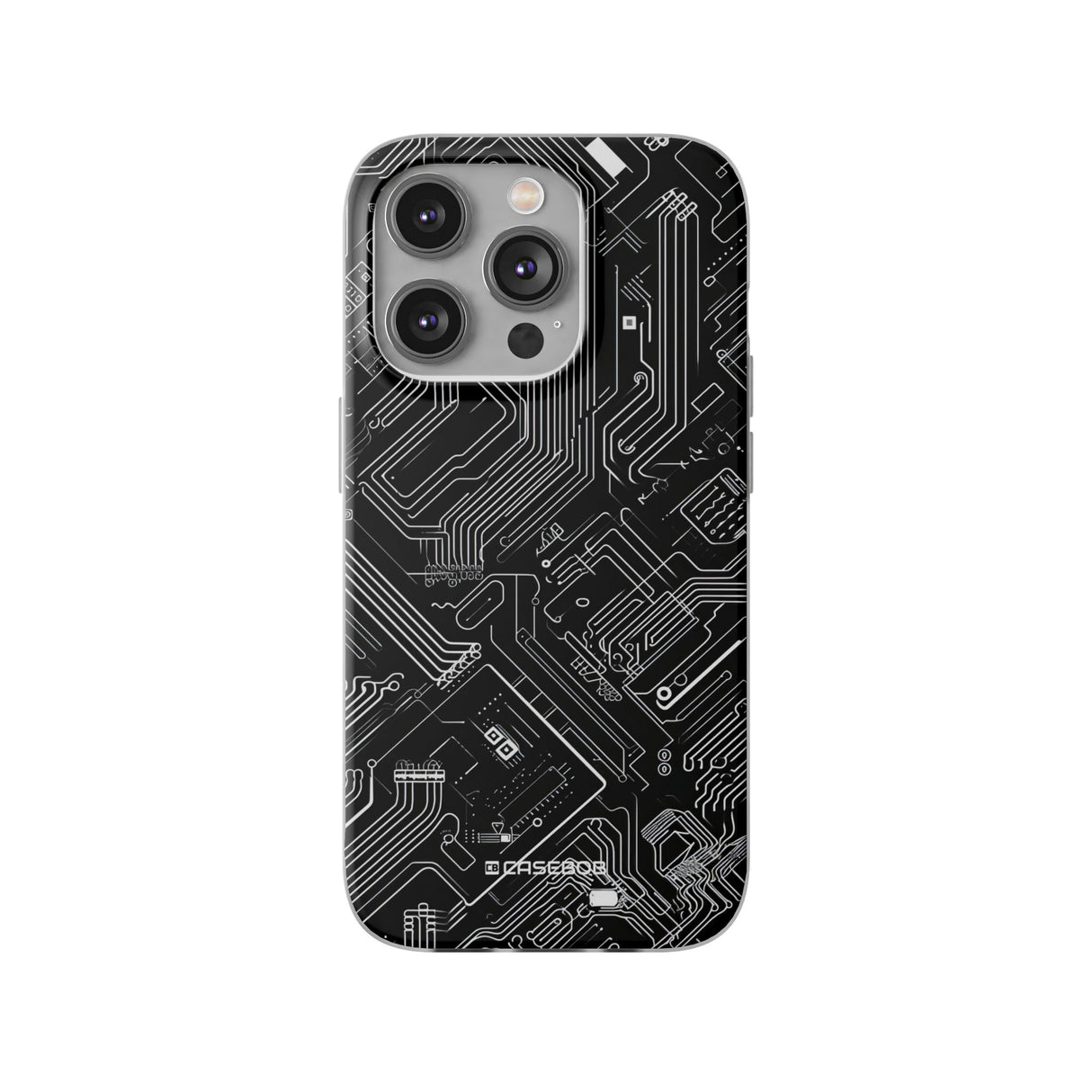 Cyber Circuitry Art | Flexible Phone Case for iPhone