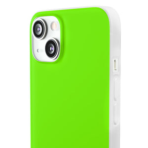 Chartreuse Grün | Handyhülle für iPhone (Flexi Case)