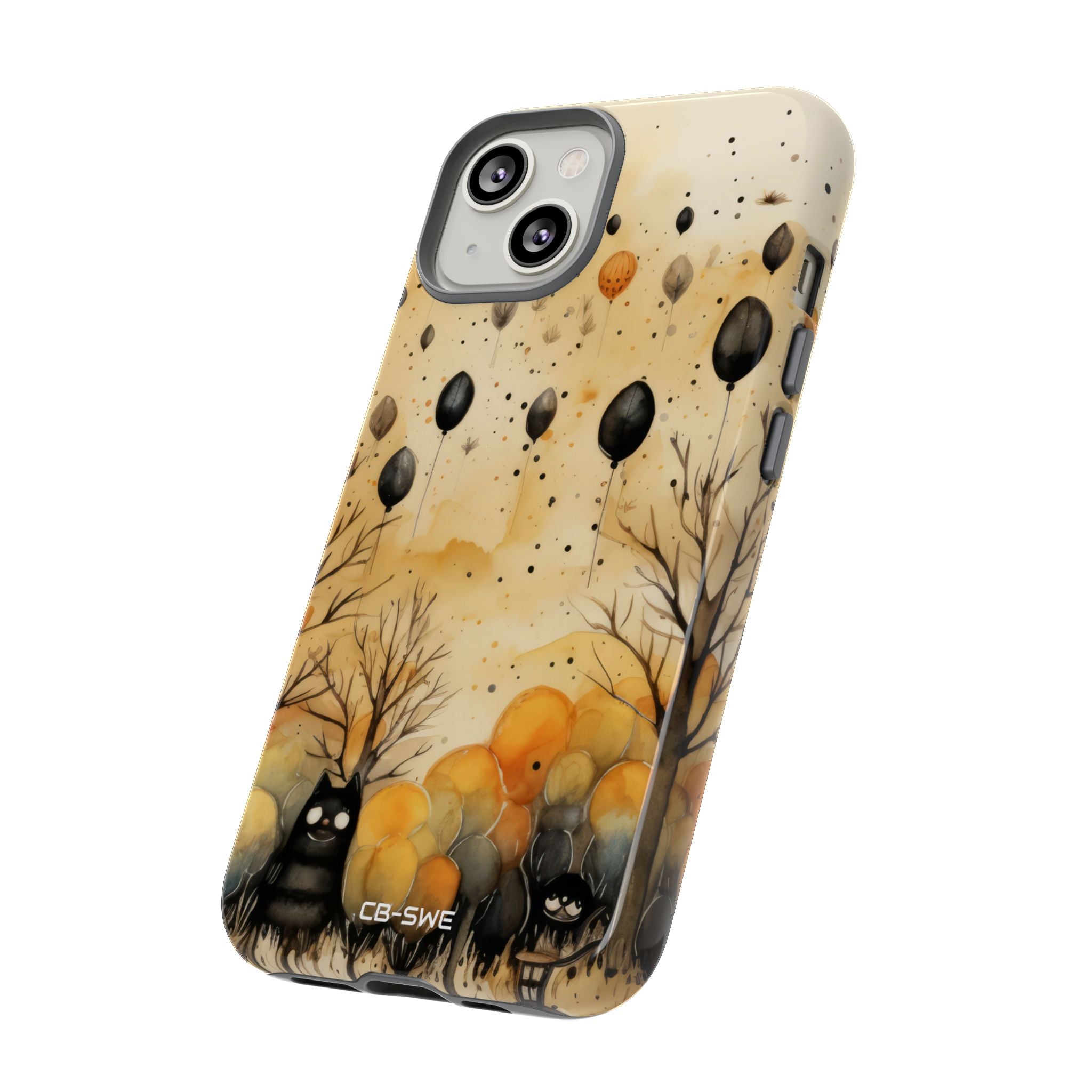 Balloons Drift Skyward - iPhone Case