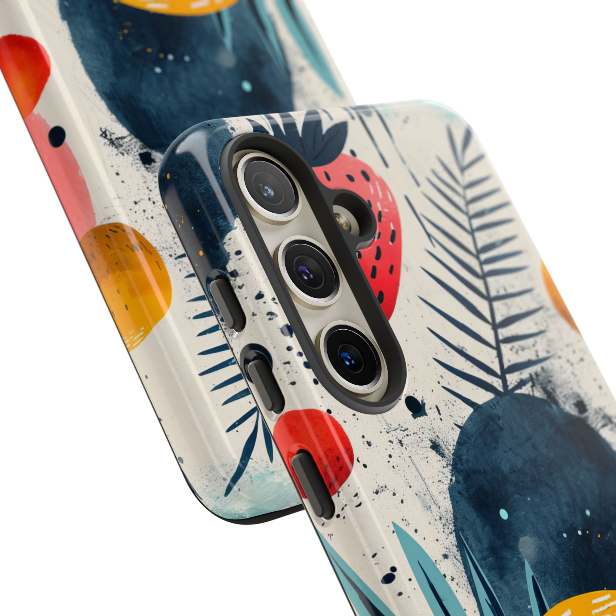 Vibrant Fruit Canvas - Tough Samsung S24 Phone Case