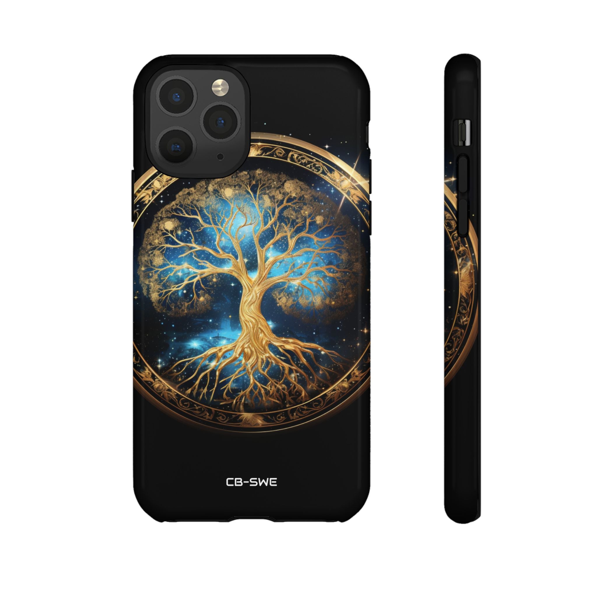 Cosmic Tree Radiance - iPhone Case