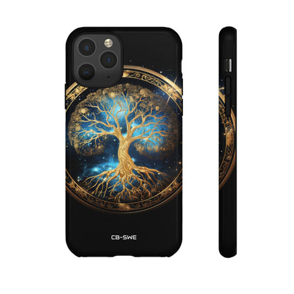 Cosmic Tree Radiance - iPhone Case