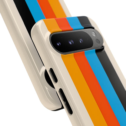 Vivid Stripe Harmony Google Pixel 9 Pro XL Case - Tough
