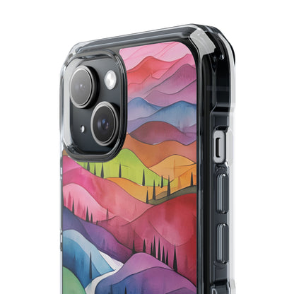 White Path Hills iPhone 15 Case - Impact