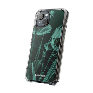 Botanical Transparency - Phone Case for iPhone (Clear Impact - Magnetic)