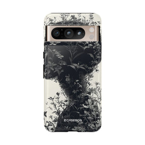 Botanical Silhouette Essence | Protective Phone Case for Google Pixel