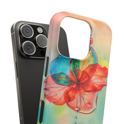 Ethereal Glass Flower iPhone 16 - Slim Phone Case