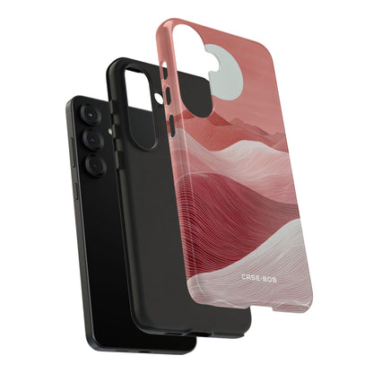 White Orb Dunes Samsung S25 Plus Case - Tough