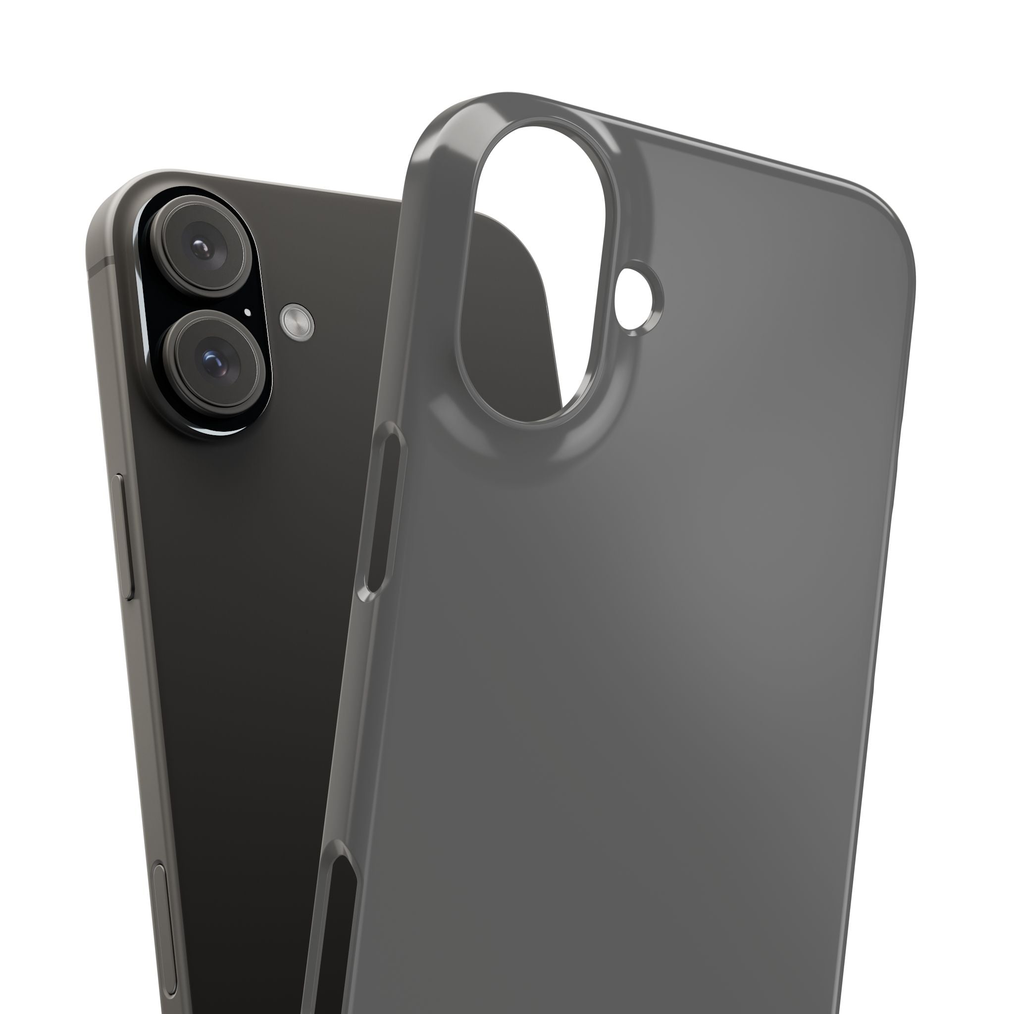 Dim Gray iPhone 16 - Slim Phone Case