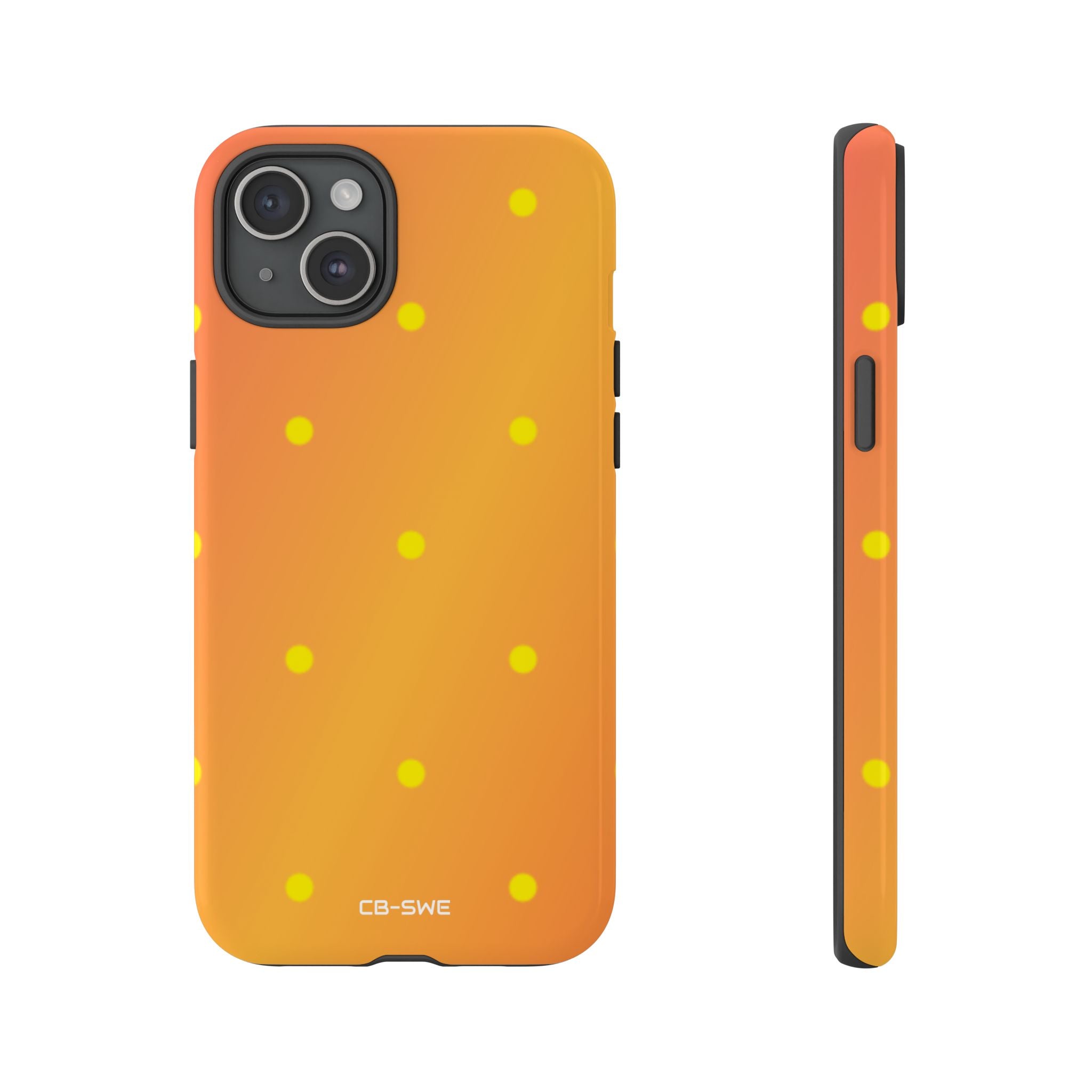 Sunset Dots Radiance - iPhone Case