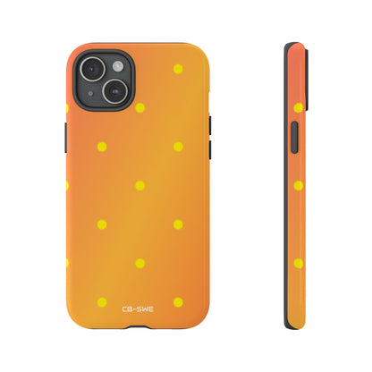 Sunset Dots Radiance - iPhone Case