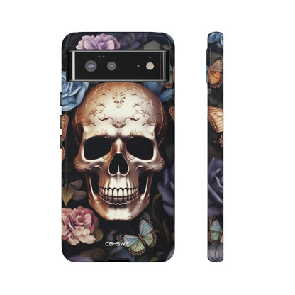 Skull Among Blossoms - Google Pixel Case