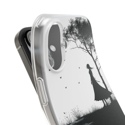 Cliffside Silhouette iPhone 16 Case - Soft