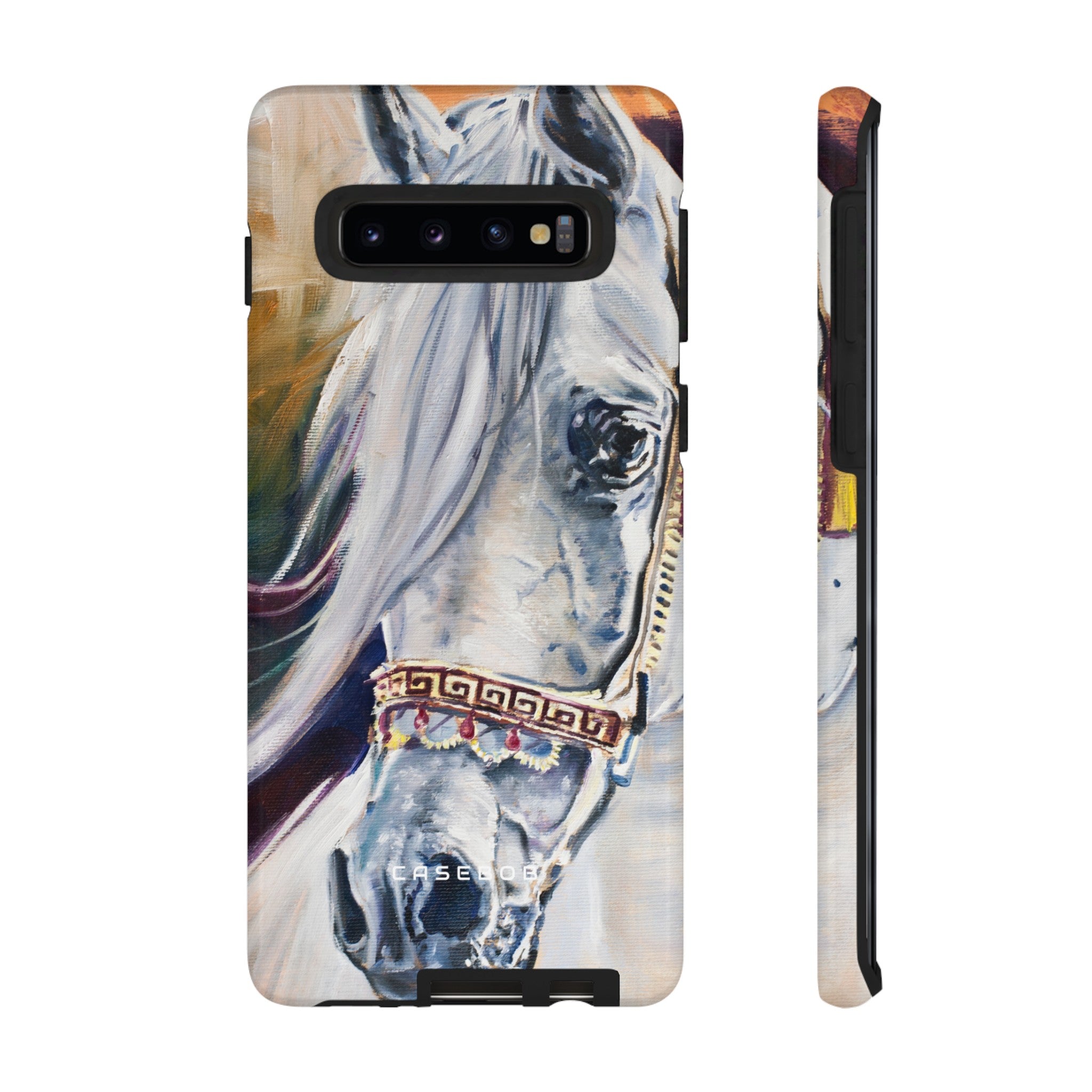 White Arabian - Protective Phone Case