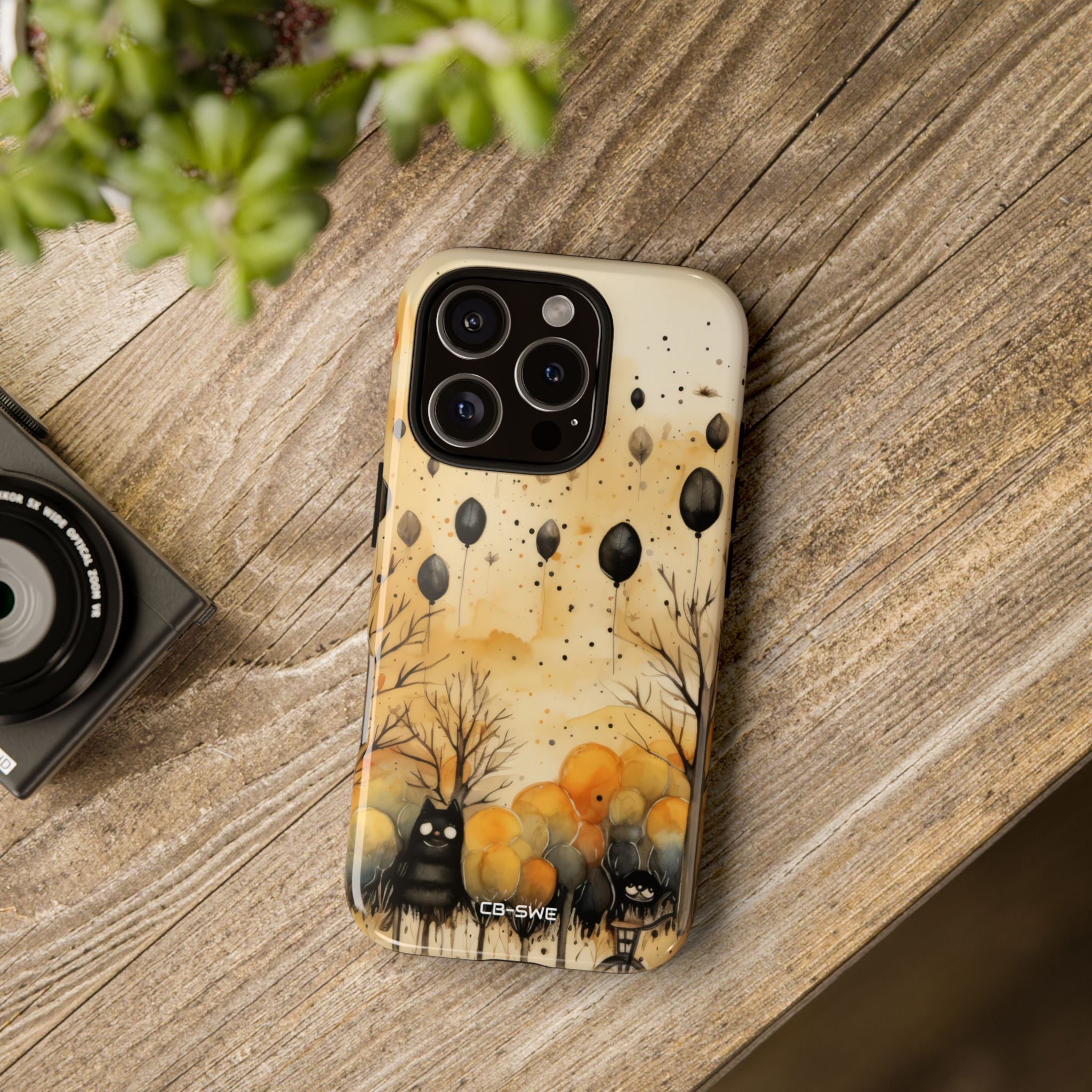 Balloons Drift Skyward - iPhone Case