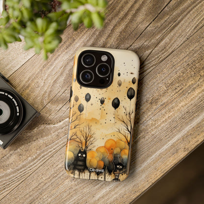 Balloons Drift Skyward - iPhone Case