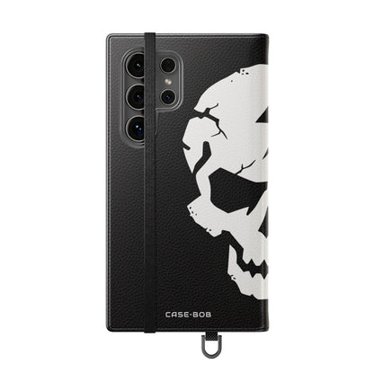 Halki murtunut pääkallo - Samsung S24 Ultra -lompakkokotelo