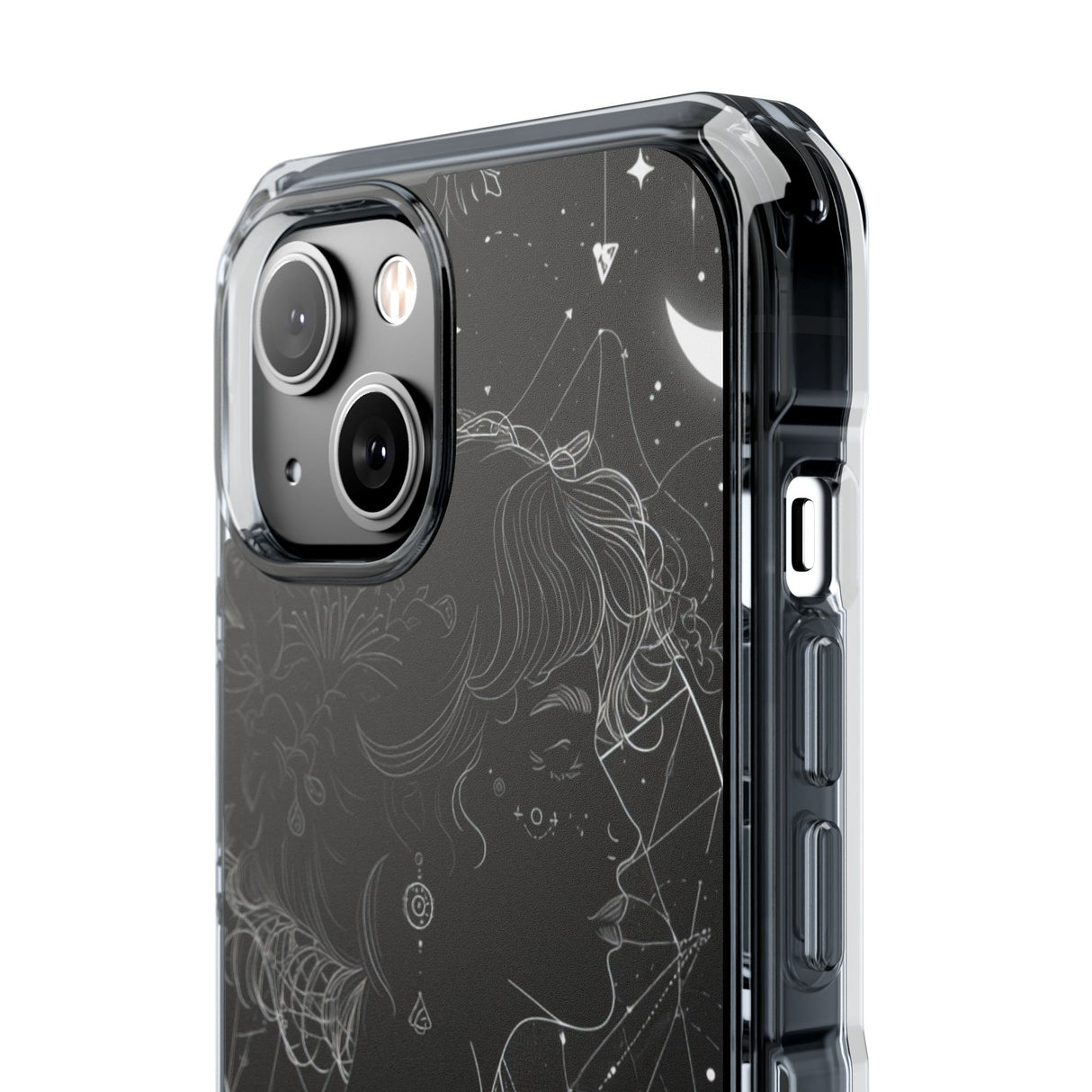 Mystic Starlit Serenity – Handyhülle für iPhone (Clear Impact – Magnetisch)