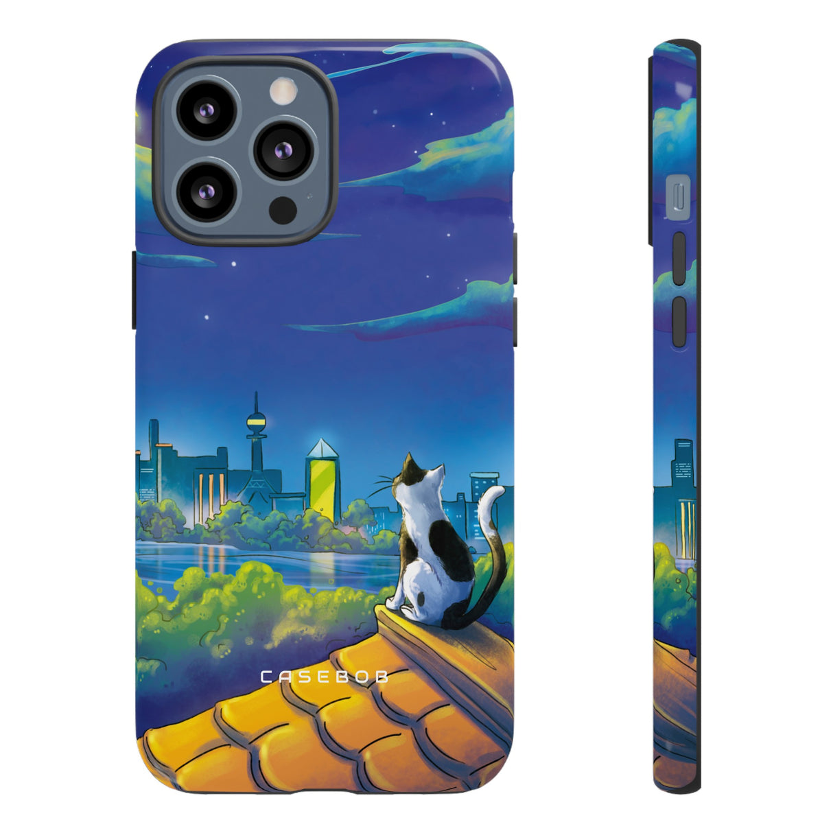 Cat Tin Roof - Protective Phone Case