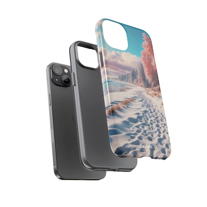 Shadows Embrace Waves - iPhone Case