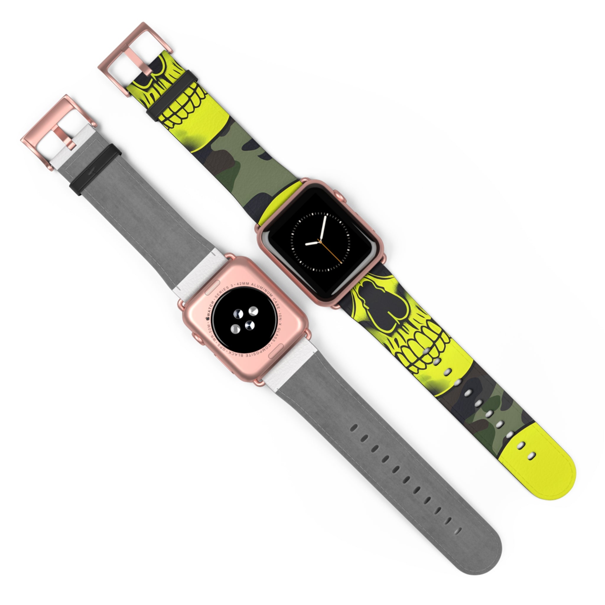 Neon Skull Camo - Watch Band
