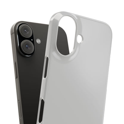 Light Gray iPhone 16 - Slim Phone Case