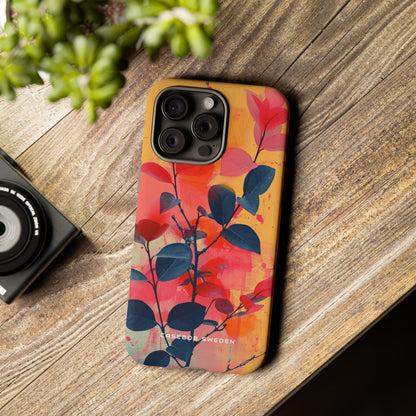 Vivid Floral Harmony iPhone 15 - Tough Phone Case