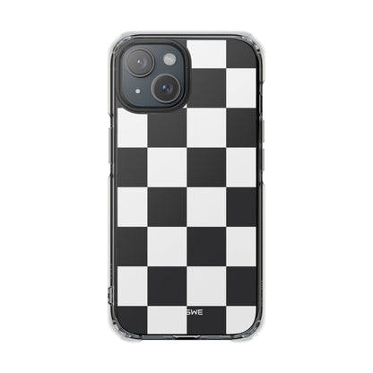 Symmetry In Squares iPhone Case - Impact