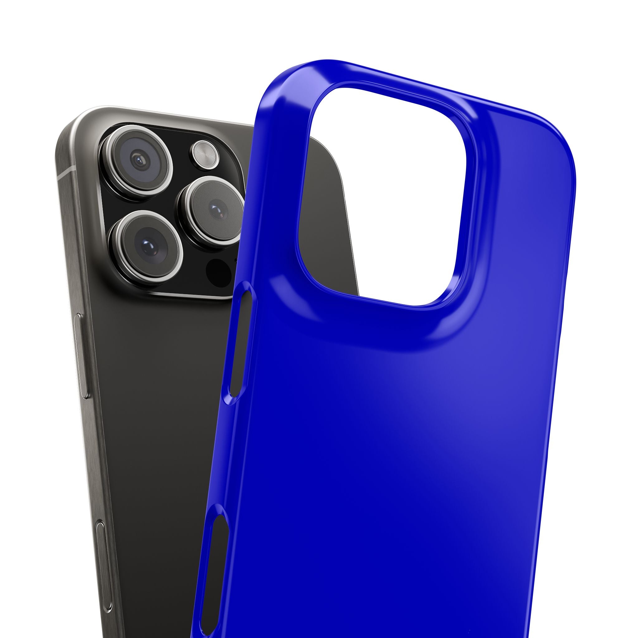 Medium Blue iPhone 16 - Slim Phone Case