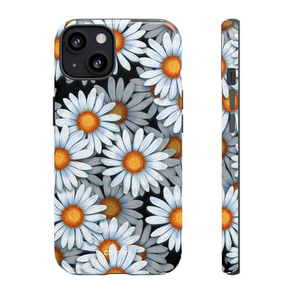 Daisies In Contrast - iPhone Case