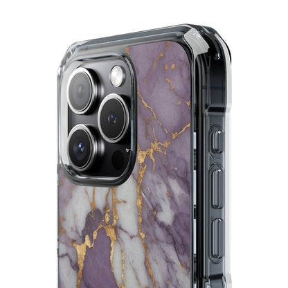 Lavender Veins Flow iPhone Case - Impact