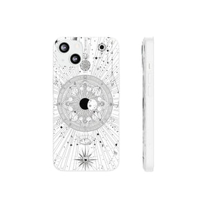 Celestial Mandala Mystique | Flexible Phone Case for iPhone