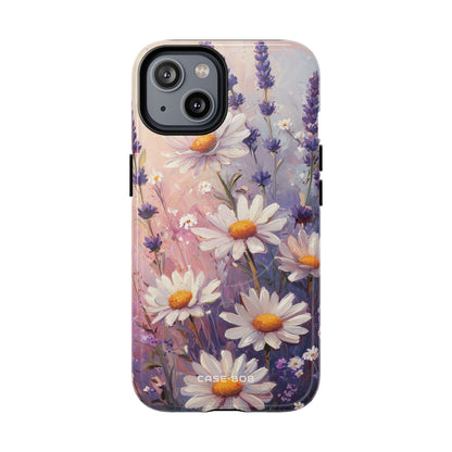 Daisy Lavender Bloom iPhone 14 Case - Tough+
