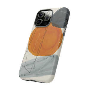 Minimalist line art - Protective Phone Case