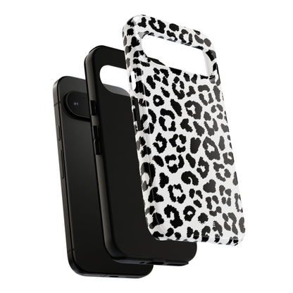 Monochrome Leopard Essence - Google Pixel Case
