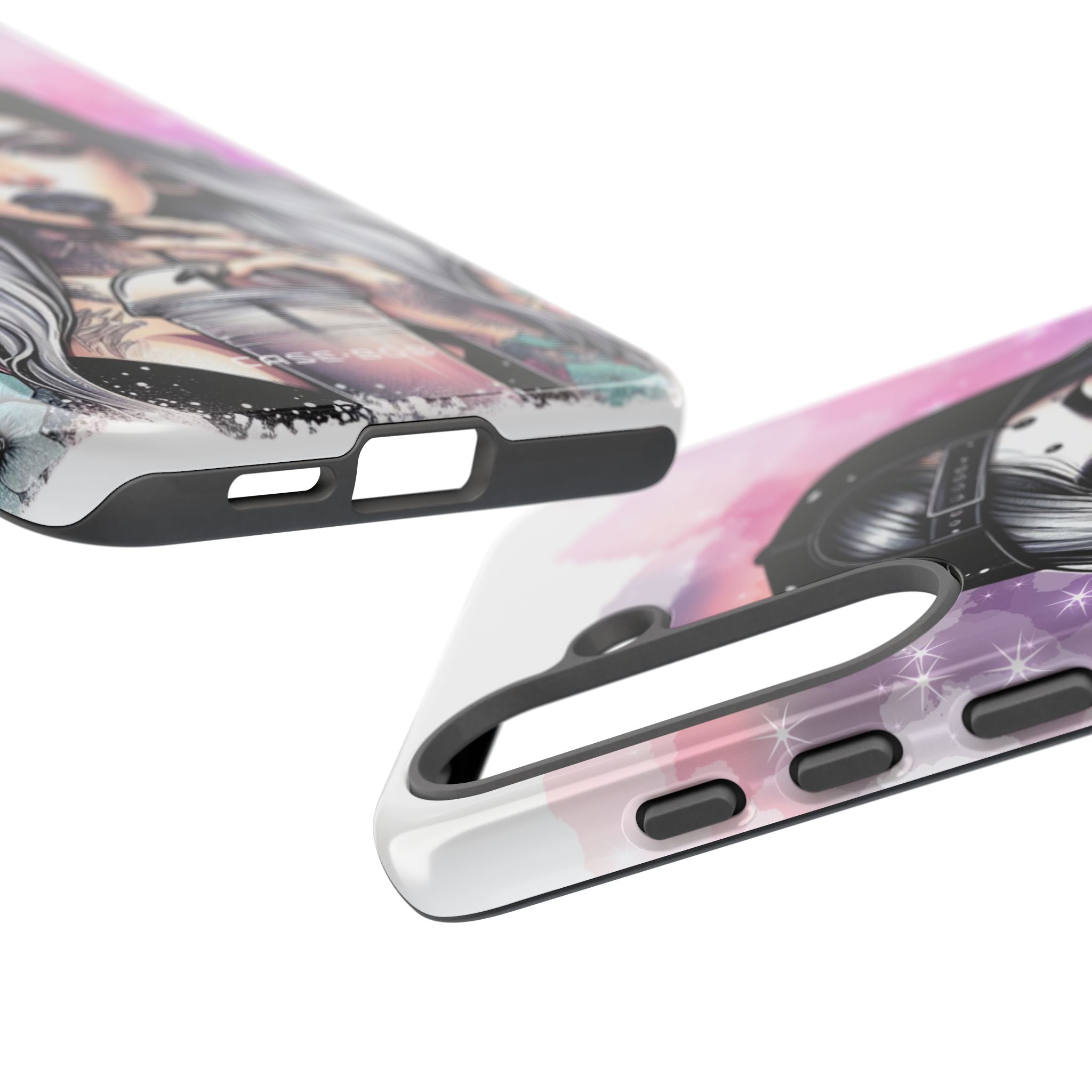 Silver Sip Nebula Samsung S25 Plus Case - Tough