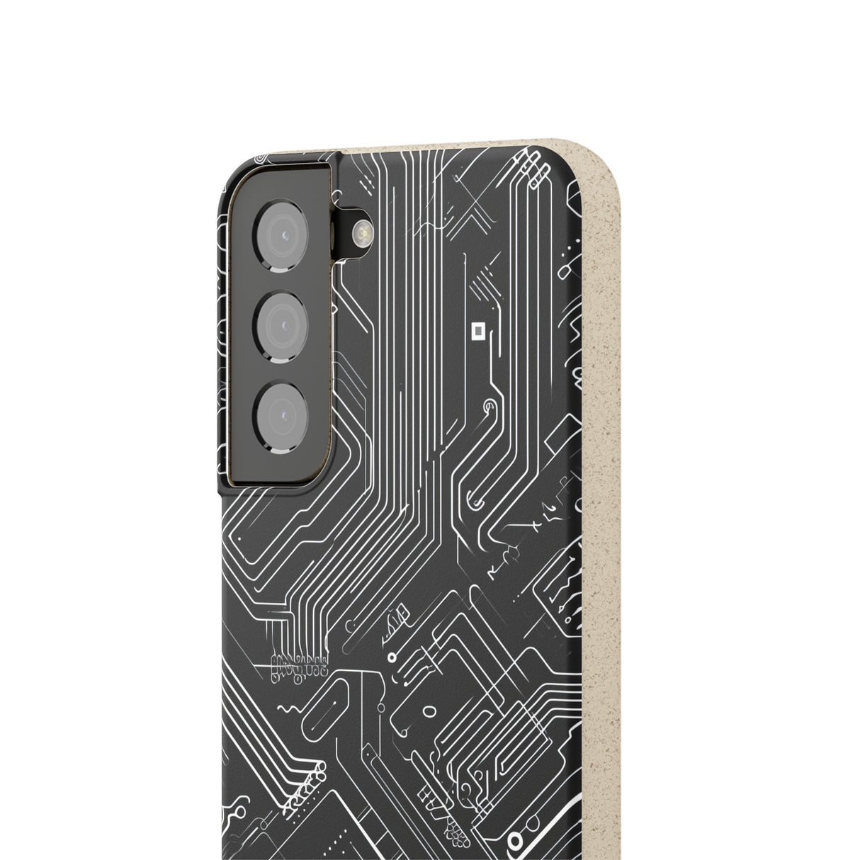 Cyber Circuitry Art | Biodegradable Phone Case