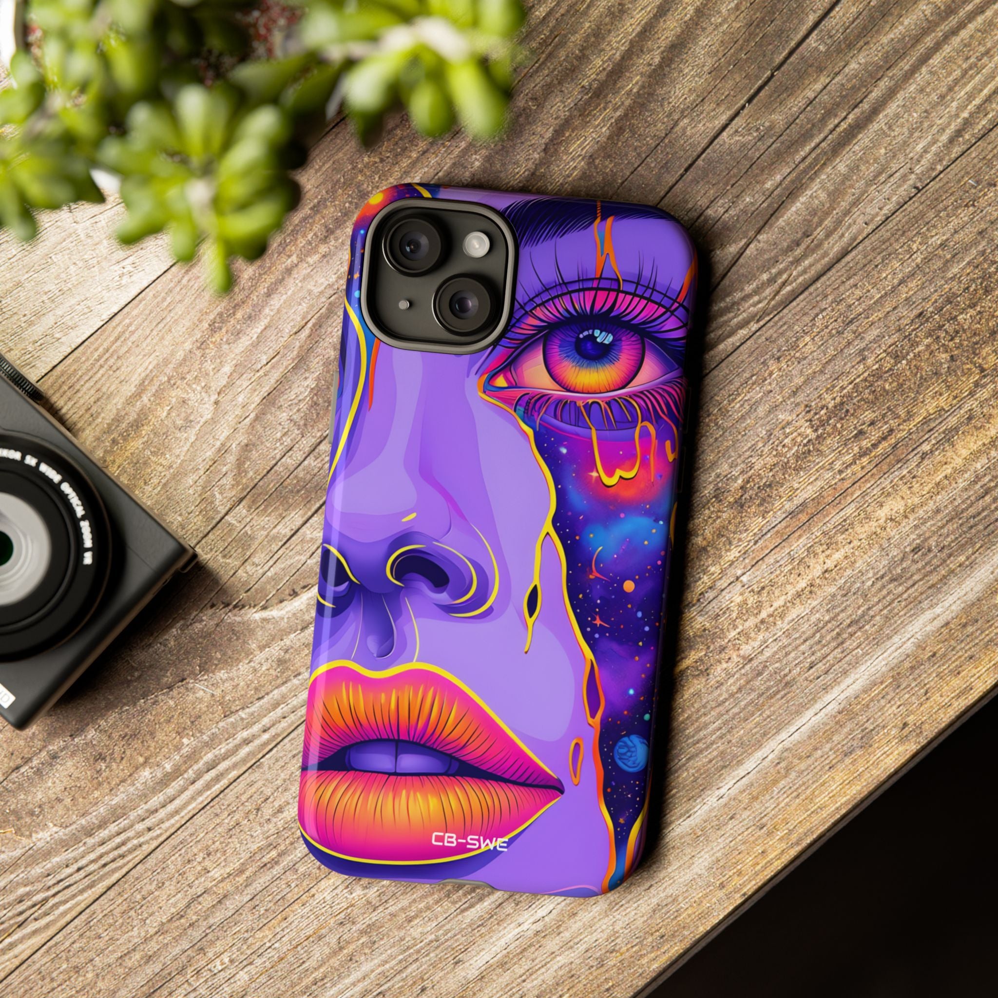 Cosmic Dreamscape Eye - iPhone Case