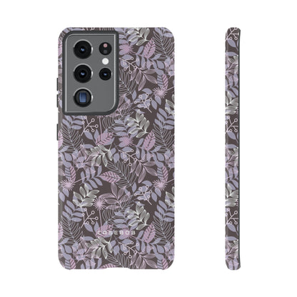 Dark Purple Leaf - Protective Phone Case