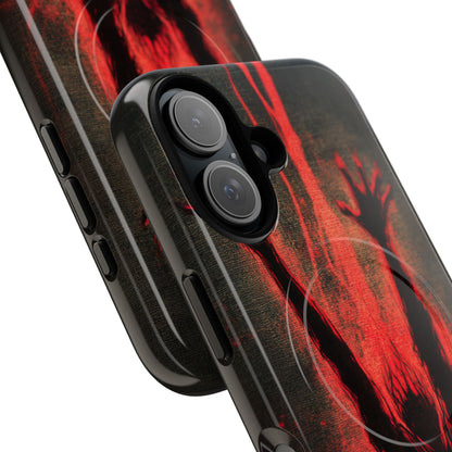 Gothic Crimson Ascension iPhone 16 | Tough+ Phone Case