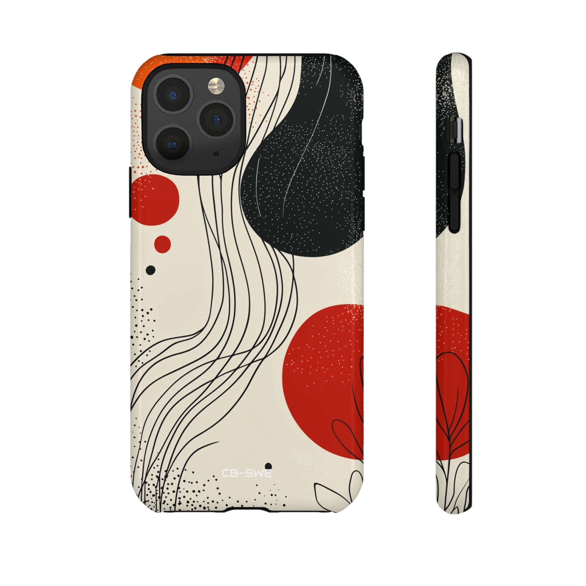 Waves Embrace Flora - iPhone Case