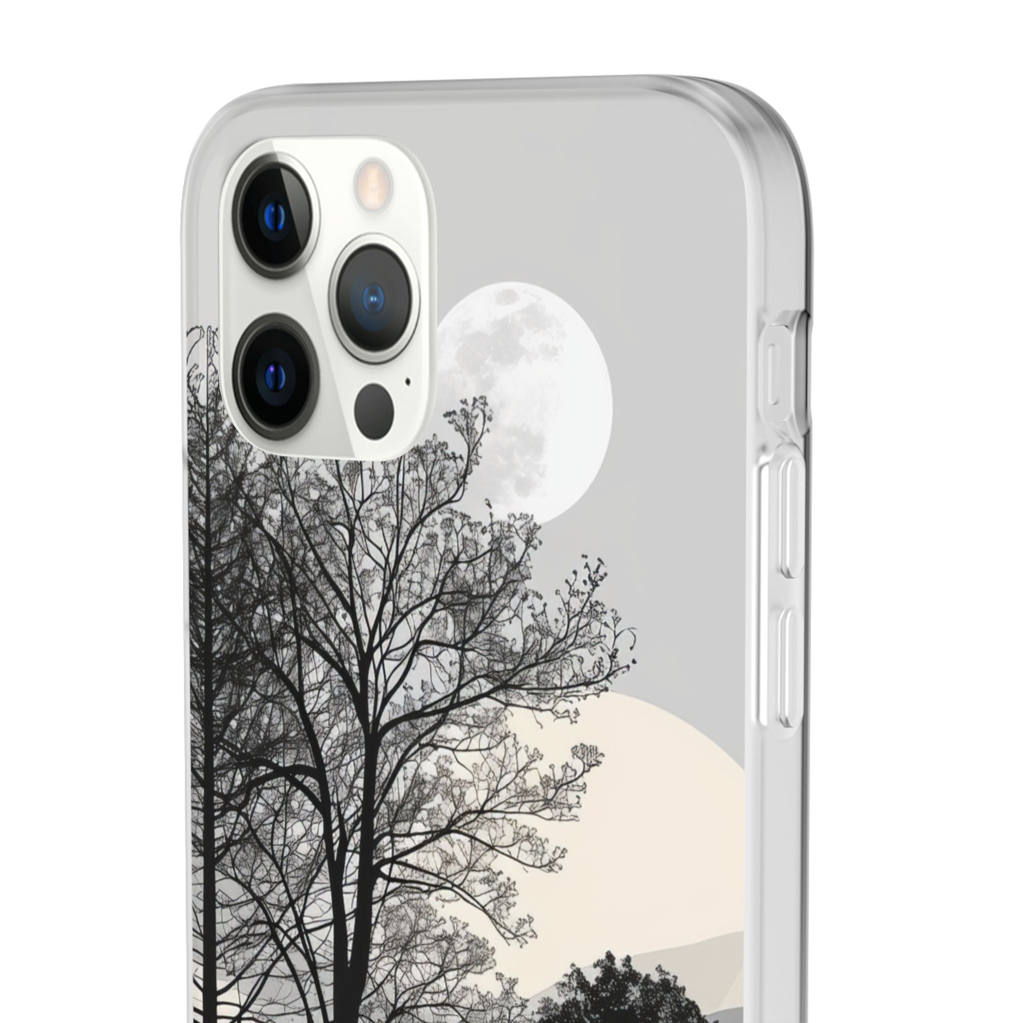 Moonlit Elegance | Flexible Phone Case for iPhone