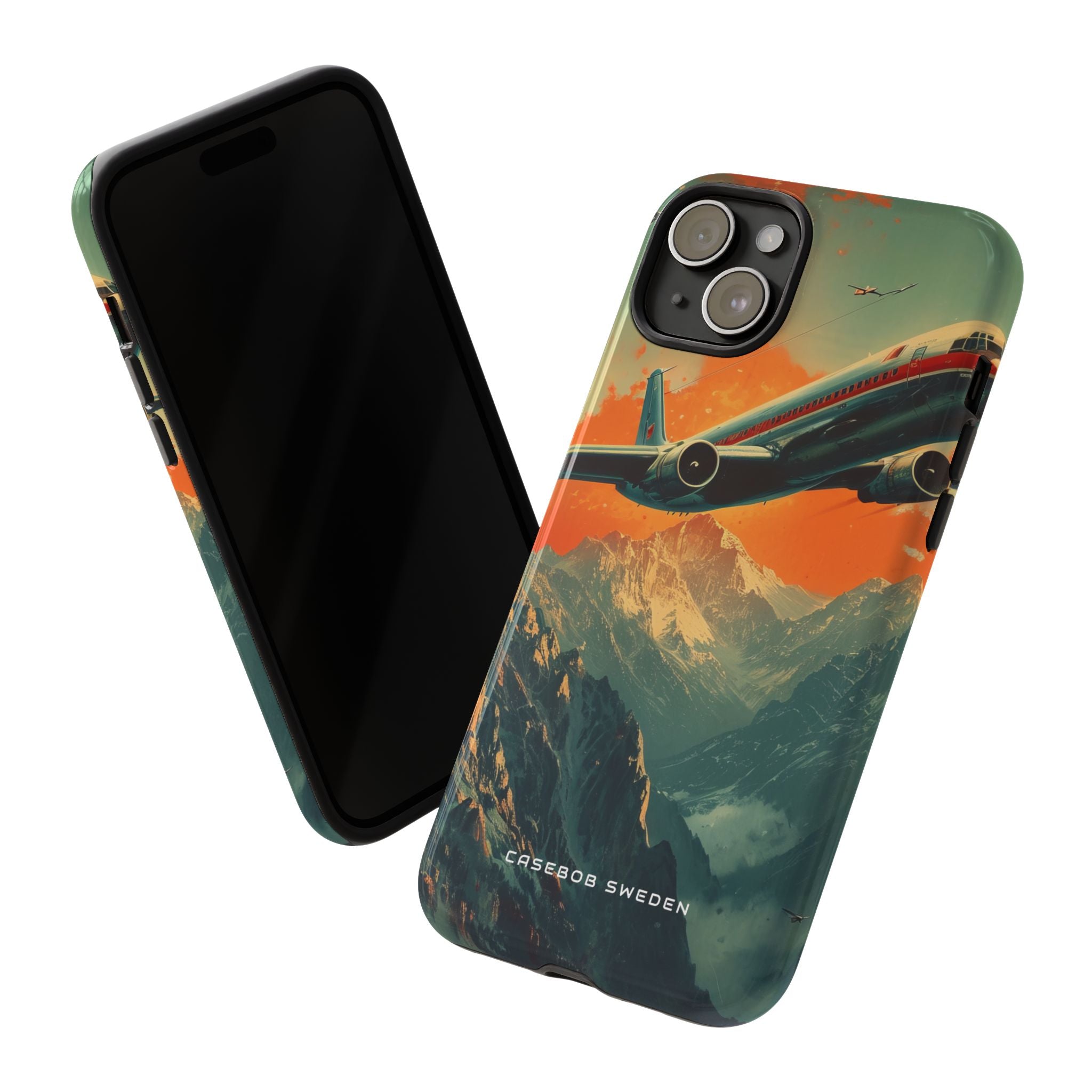 Vintage Skyward Adventure iPhone 15 - Tough Phone Case