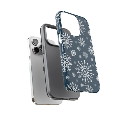Snowflakes Dance Gracefully - iPhone Case