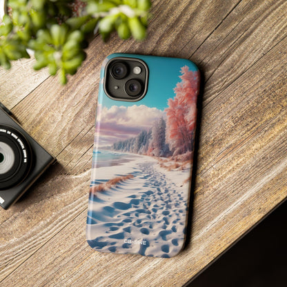 Shadows Embrace Waves - iPhone Case