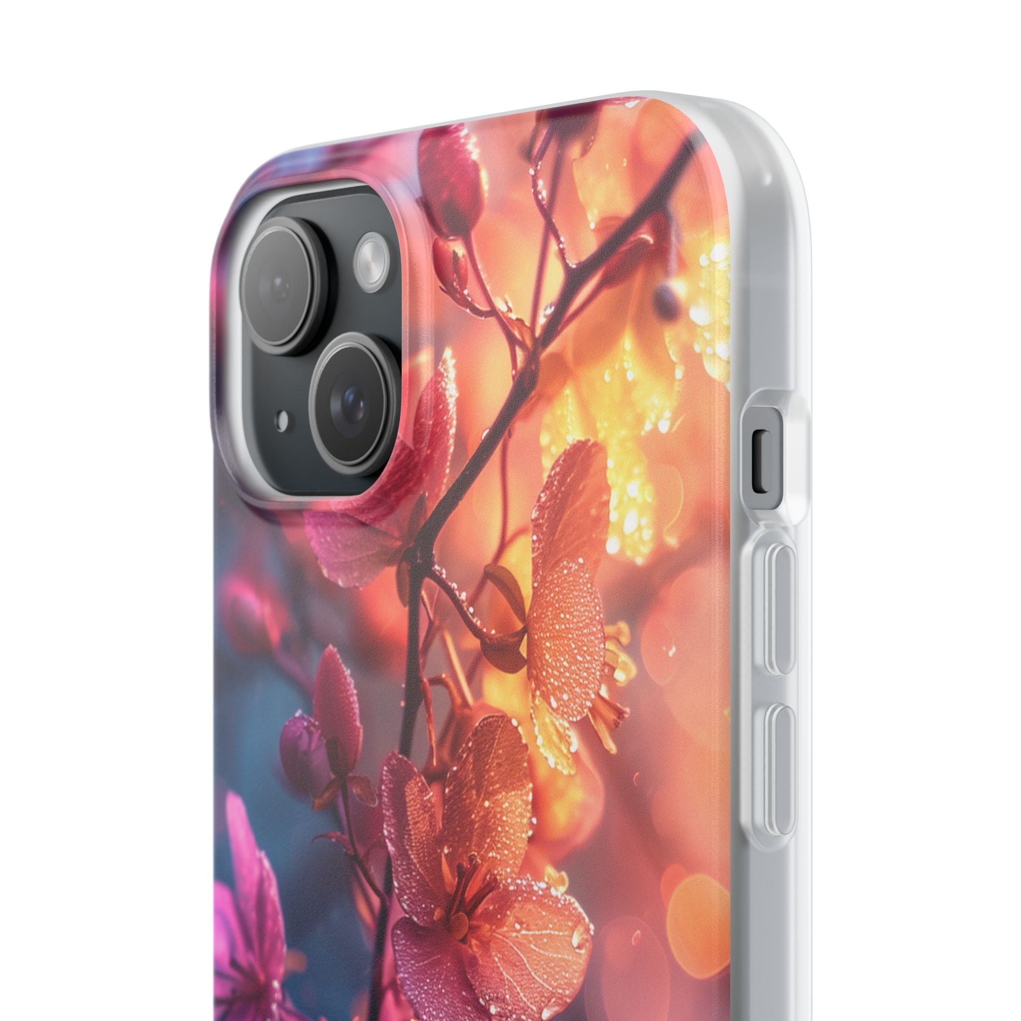 Surreal Flower Harmony iPhone 15 - Flexi Phone Case