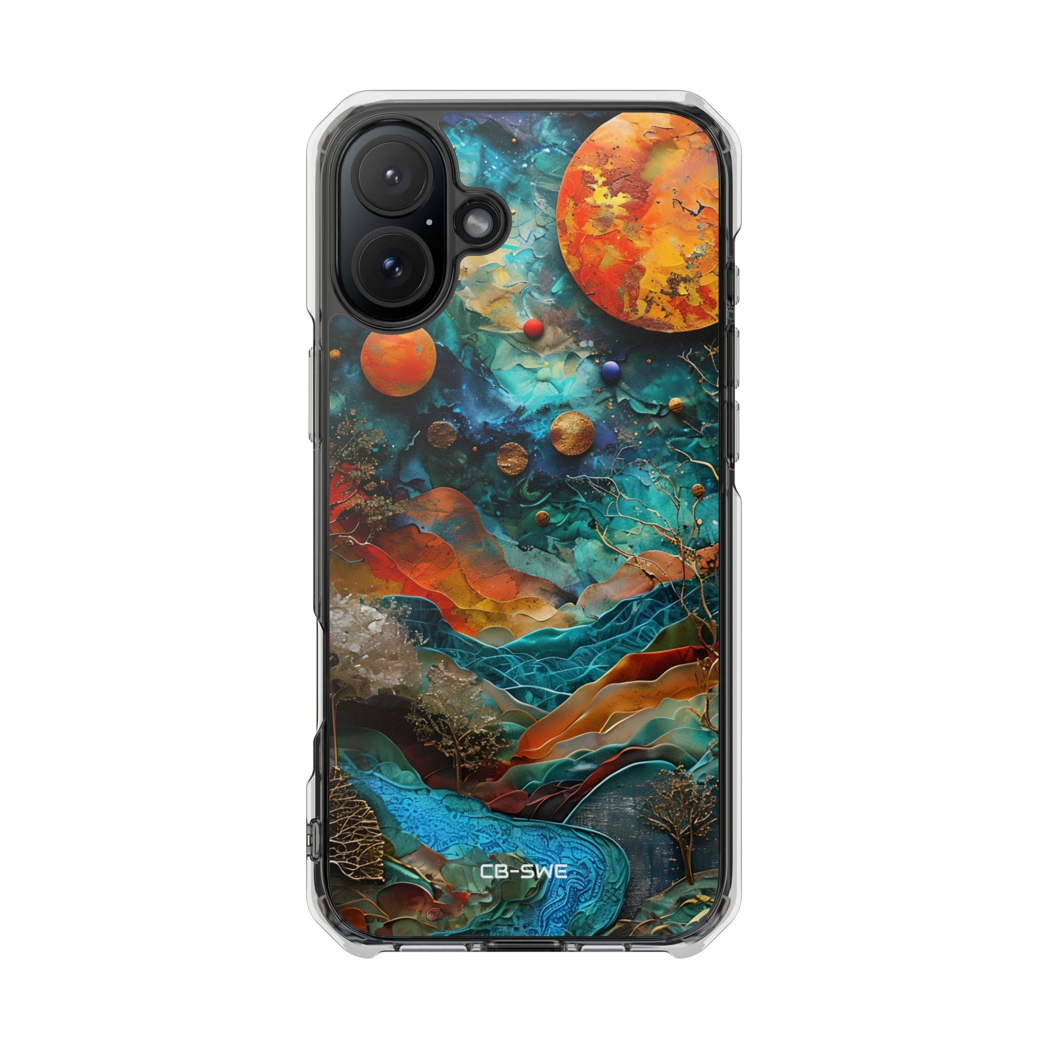 Celestial Wonders Unfold iPhone Case - Impact
