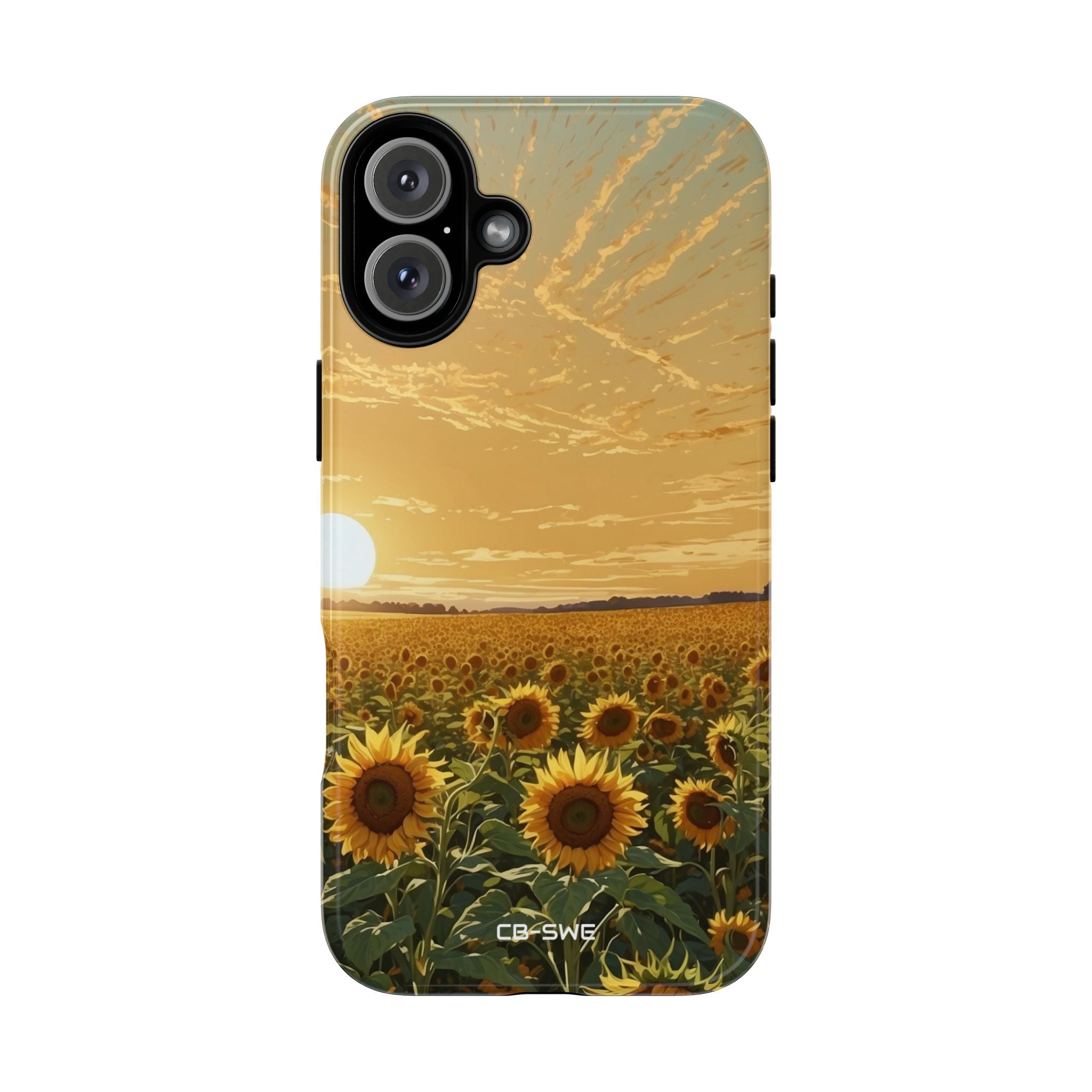 Sunflowers Embrace Light - iPhone Case